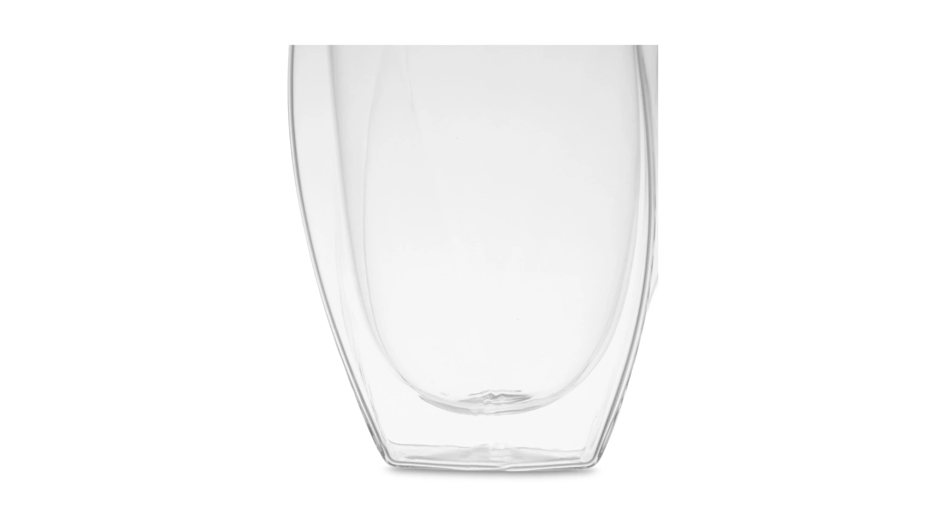 Стакан для латте с двойными стенками Decor de table Mon matin 350 мл, стекло