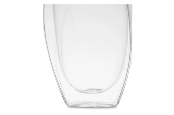 Стакан для латте с двойными стенками Decor de table Mon matin 350 мл, стекло