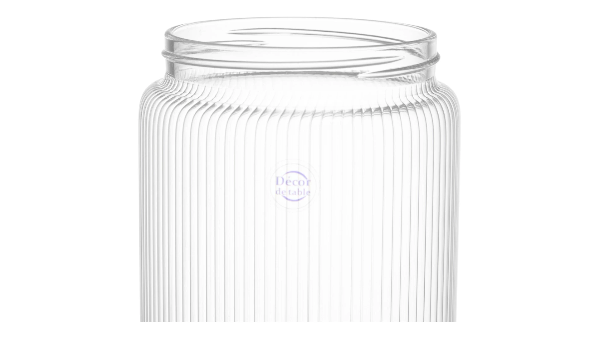 Банка для хранения Decor de table Ordre 1,2 л, стекло