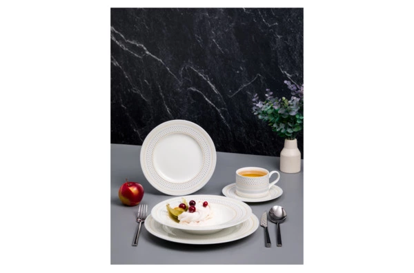 Сервиз чайно-столовый Decor de table София на 6 персон 30 предметов, фарфор, п/к