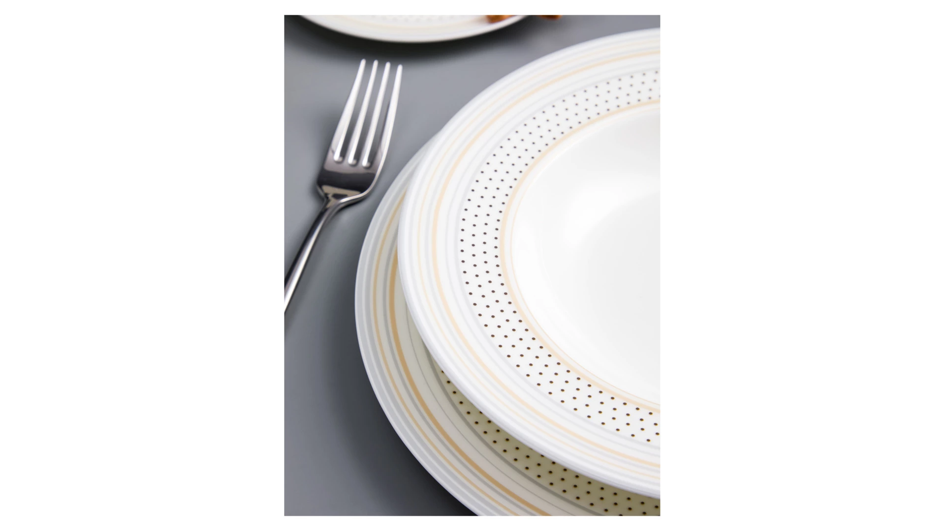 Сервиз чайно-столовый Decor de table София на 6 персон 30 предметов, фарфор, п/к