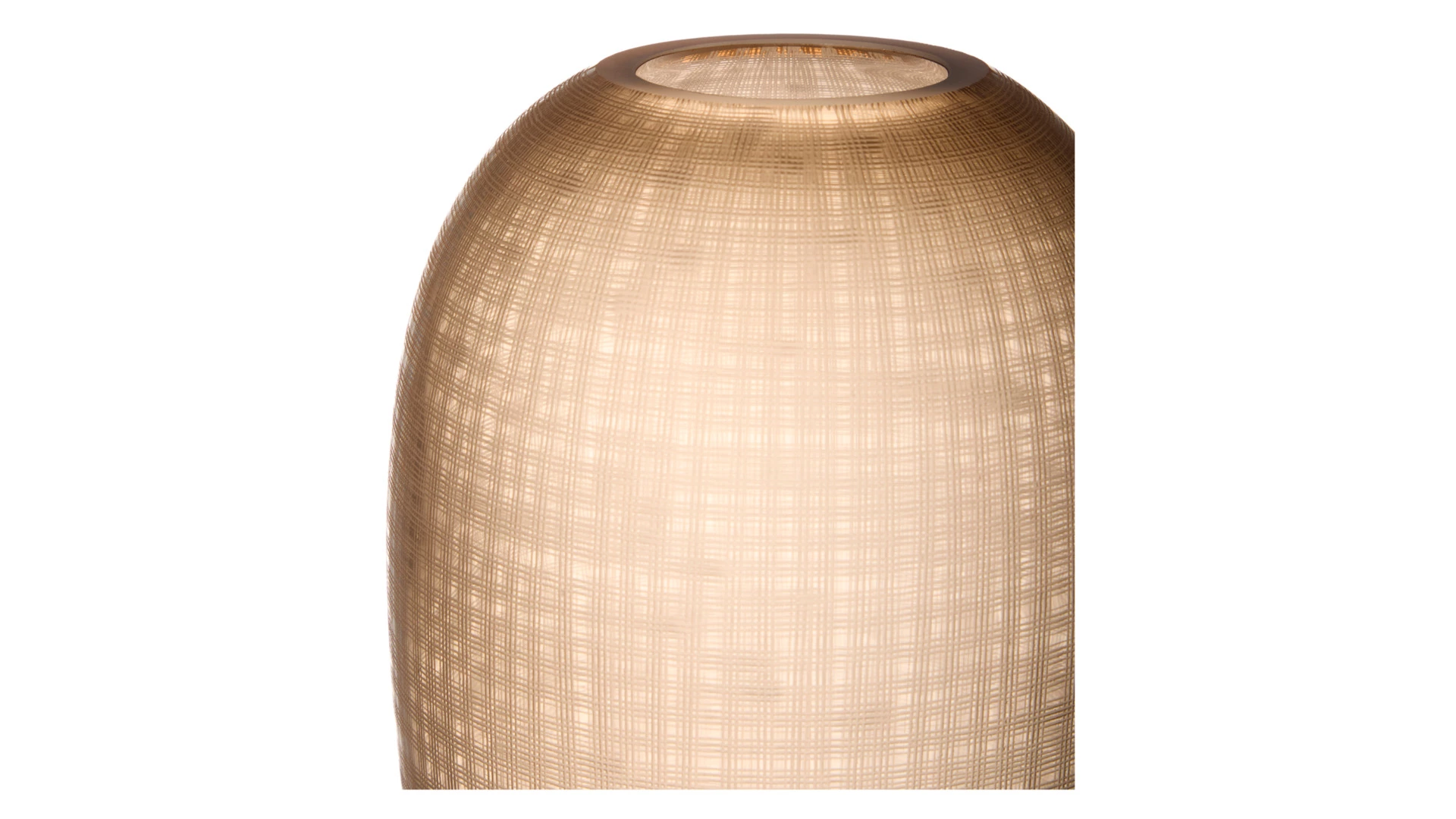 Ваза Decor de table Дальян 29,5 см, стекло, песочная