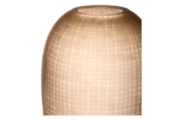 Ваза Decor de table Дальян 29,5 см, стекло, песочная