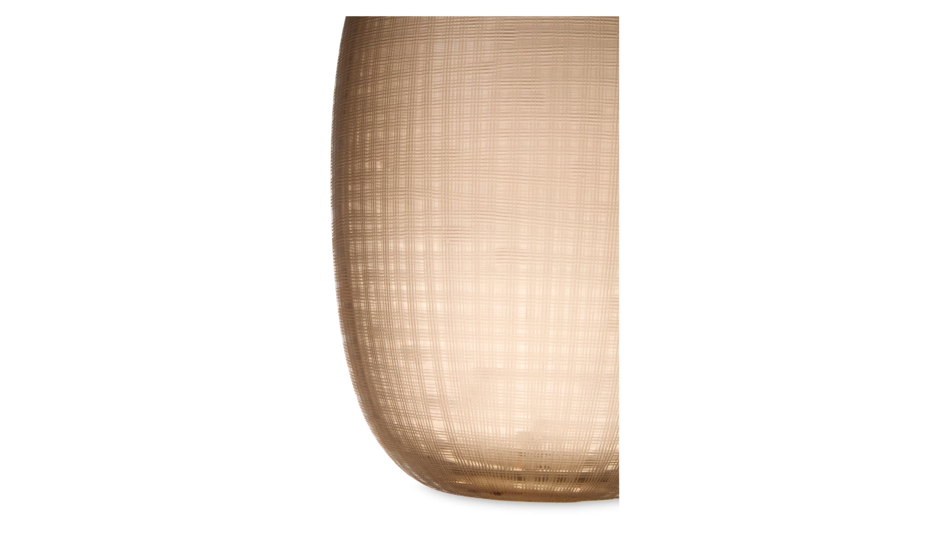 Ваза Decor de table Дальян 29,5 см, стекло, песочная