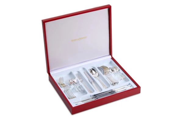 Набор столовых приборов Robbe&Berking Авеню 24 предмета на 6 персон, посеребрение, п/к