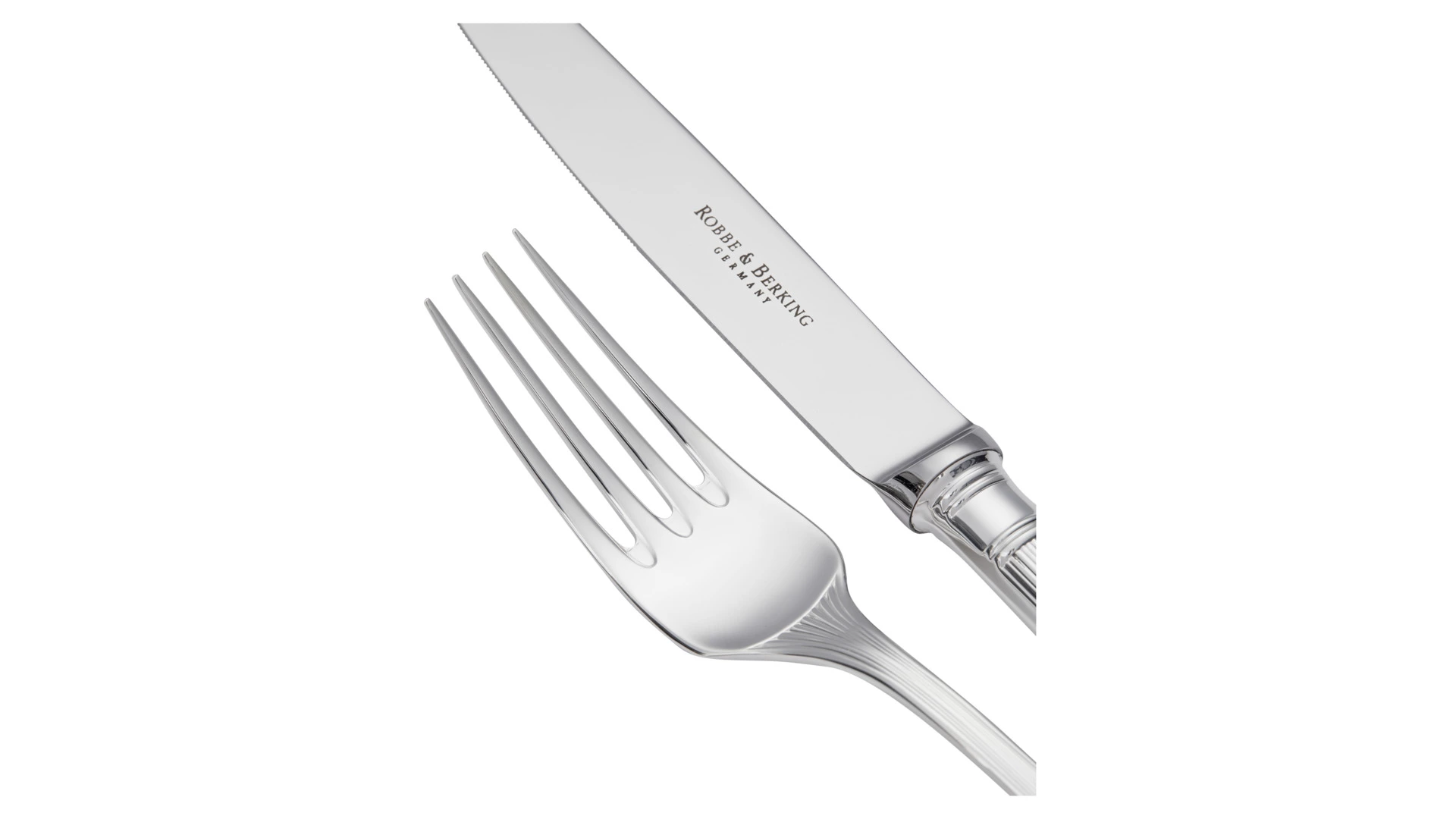 Набор столовых приборов Robbe&Berking Авеню 24 предмета на 6 персон, посеребрение, п/к