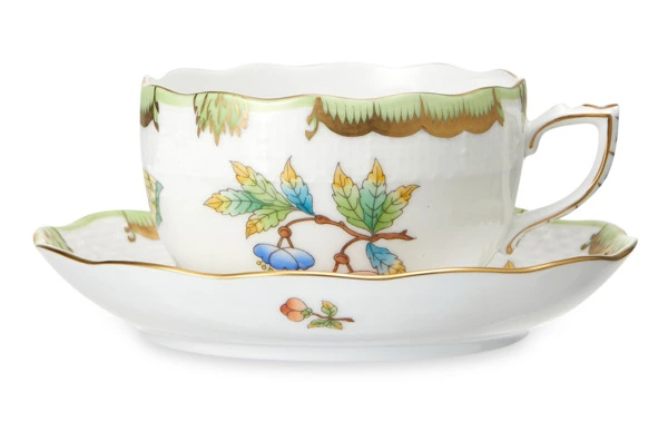 Сервиз чайный Herend Виктория на 6 персон 21 предмет, фарфор