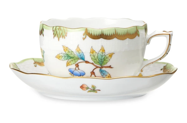 Сервиз чайный Herend Виктория на 6 персон 21 предмет, фарфор