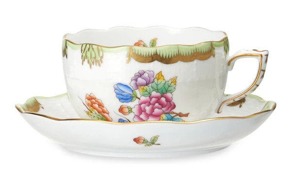 Сервиз чайный Herend Виктория на 6 персон 21 предмет, фарфор