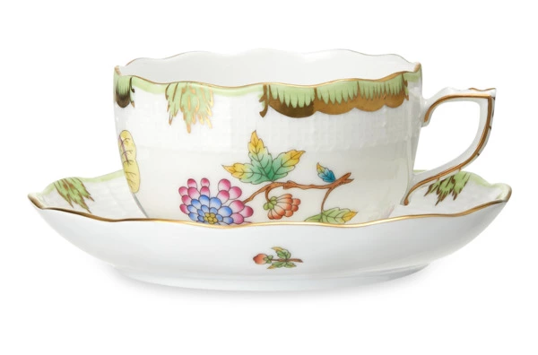 Сервиз чайный Herend Виктория на 6 персон 21 предмет, фарфор