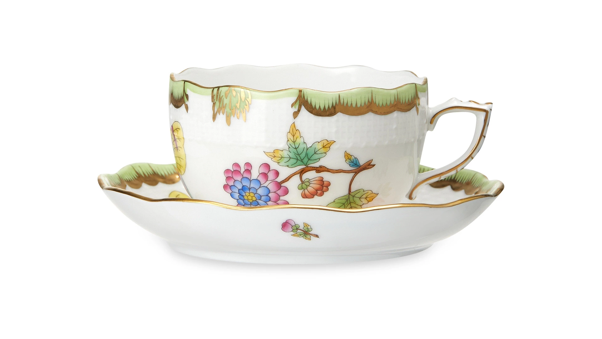 Сервиз чайный Herend Виктория на 6 персон 21 предмет, фарфор