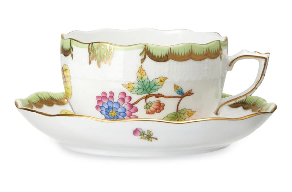 Сервиз чайный Herend Виктория на 6 персон 21 предмет, фарфор