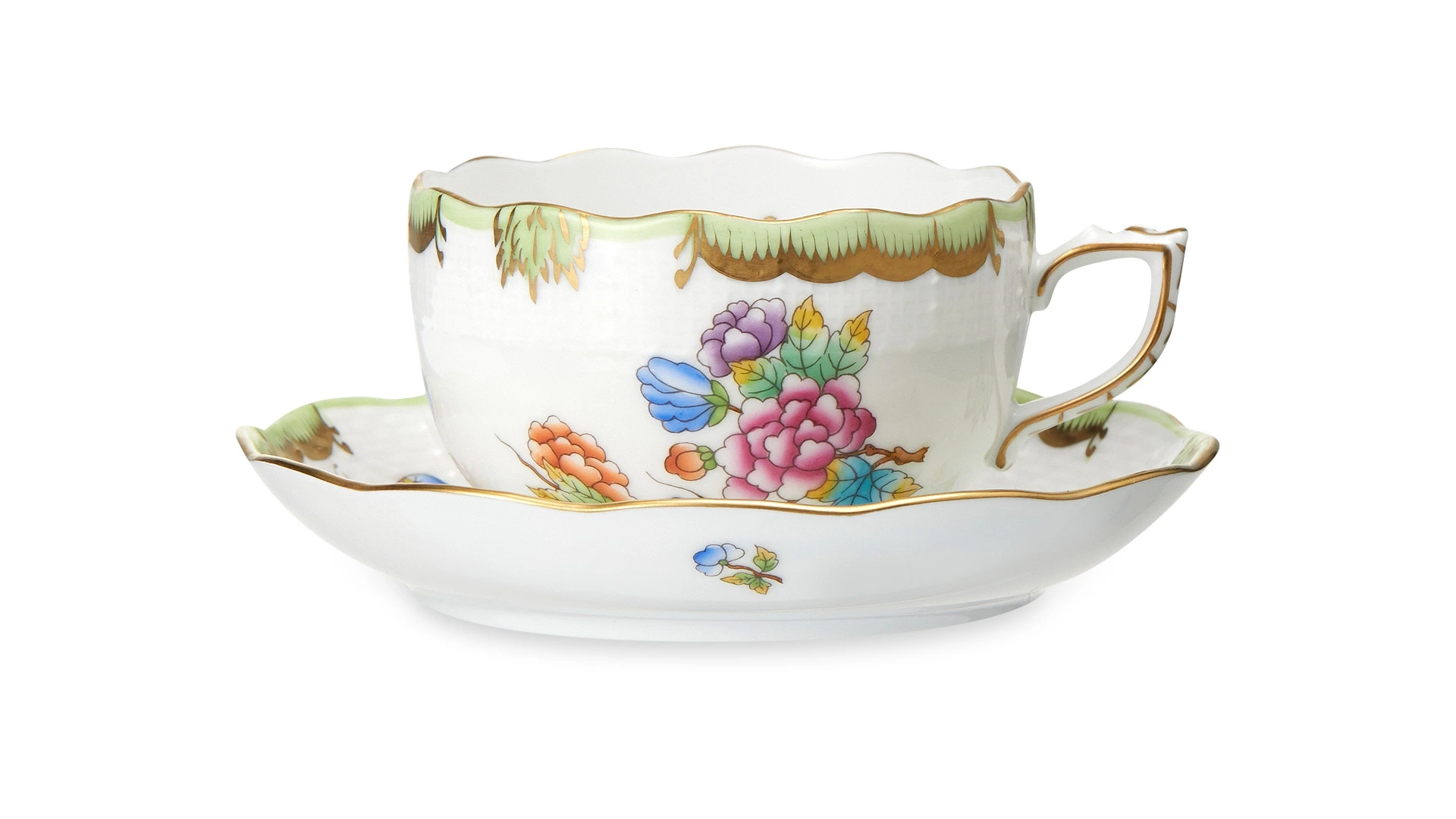 Сервиз чайный Herend Виктория на 6 персон 21 предмет, фарфор