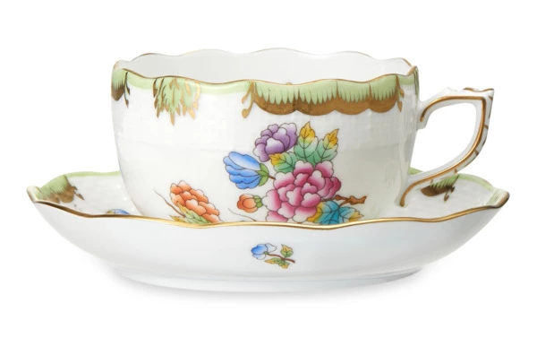 Сервиз чайный Herend Виктория на 6 персон 21 предмет, фарфор