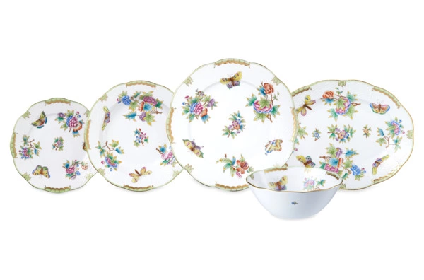 Сервиз столовый Herend Виктория на 6 персон 20 предметов, фарфор