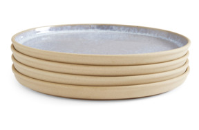 Набор тарелок обеденных Portmeirion Минералы Аквамарин 26 см, 4 шт, керамика