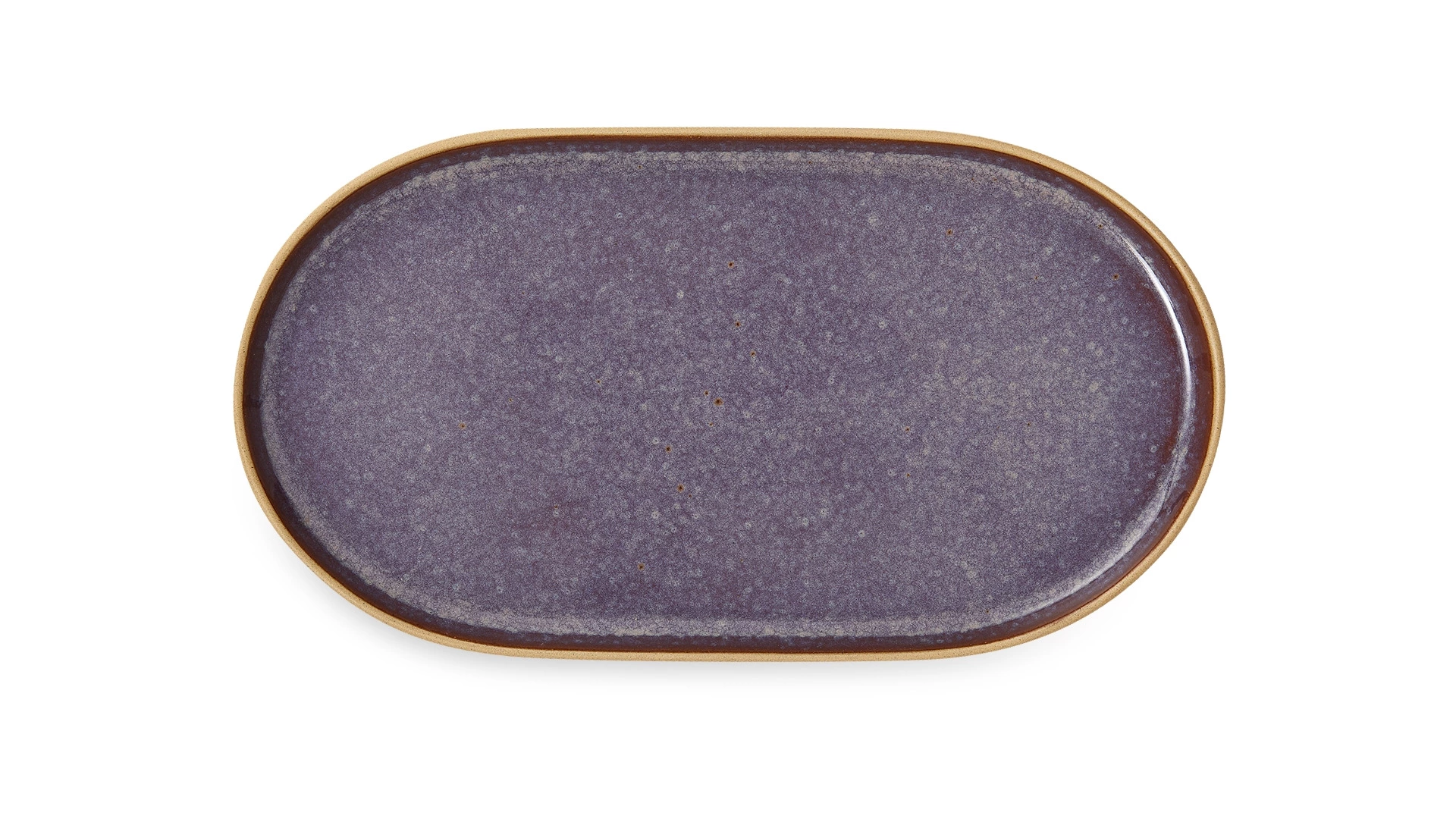 Блюдо овальное Portmeirion Минералы Аметист 34х18 см, керамика