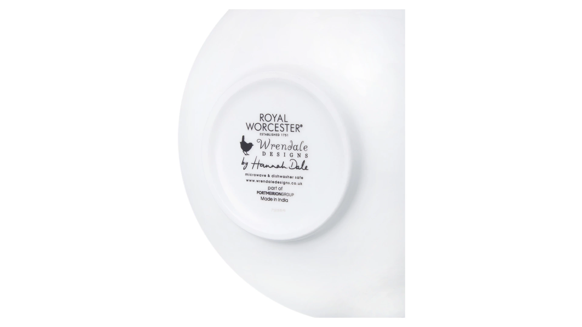 Салатник порционный Royal Worcester Забавная фауна Барсук 15,5 см, фарфор костяной