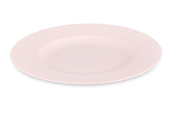 Сервиз чайно-столовый Decor de table Рассвет на 1 персону 4 предмета, рельеф, фарфор, розовый