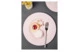 Сервиз чайно-столовый Decor de table Рассвет на 1 персону 4 предмета, рельеф, фарфор, розовый
