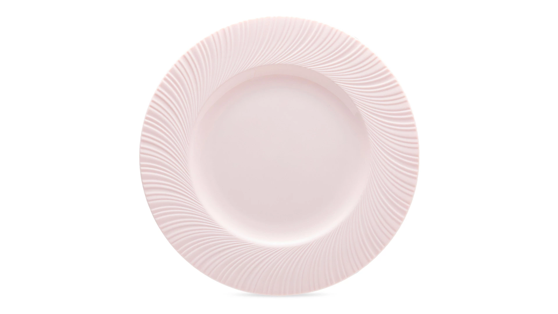 Сервиз чайно-столовый Decor de table Рассвет на 1 персону 4 предмета, рельеф, фарфор, розовый