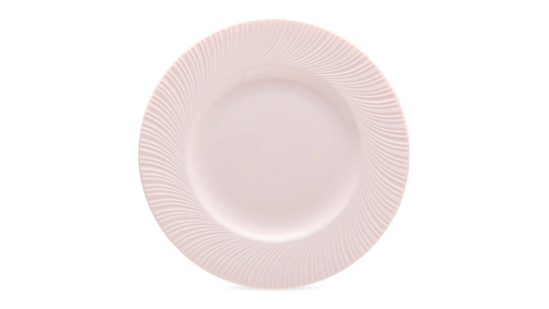 Сервиз чайно-столовый Decor de table Рассвет на 1 персону 4 предмета, рельеф, фарфор, розовый