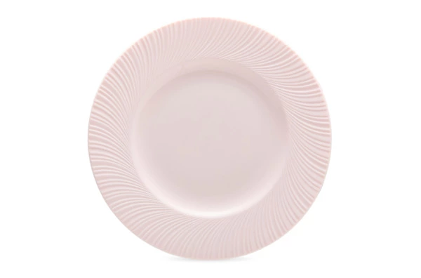 Сервиз чайно-столовый Decor de table Рассвет на 1 персону 4 предмета, рельеф, фарфор, розовый