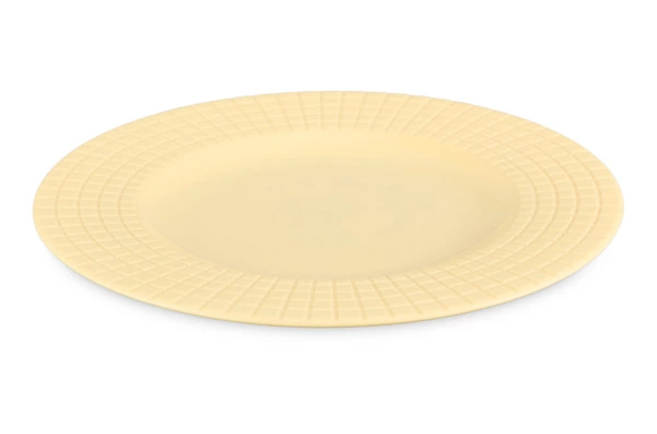 Сервиз чайно-столовый Decor de table Луч на 1 персону 4 предмета, рельеф, фарфор, желтый