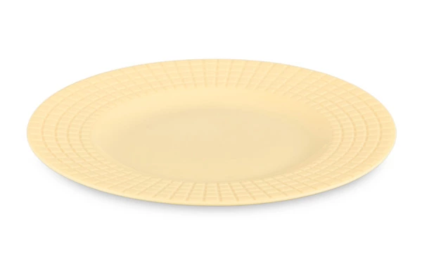 Сервиз чайно-столовый Decor de table Луч на 1 персону 4 предмета, рельеф, фарфор, желтый