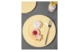 Сервиз чайно-столовый Decor de table Луч на 1 персону 4 предмета, рельеф, фарфор, желтый