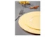 Сервиз чайно-столовый Decor de table Луч на 1 персону 4 предмета, рельеф, фарфор, желтый