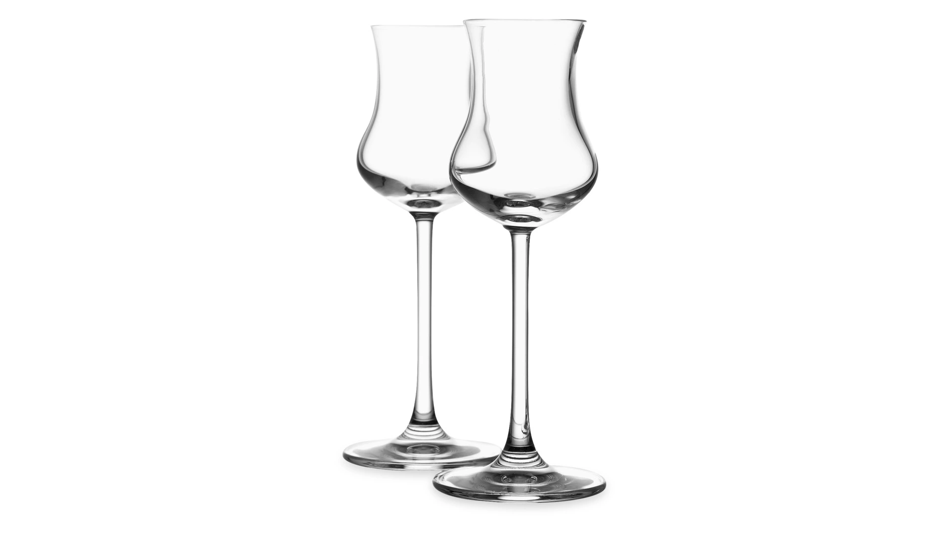 Набор рюмок для граппы Nude Glass Винтаж 88 мл, 2 шт, стекло хрустальное