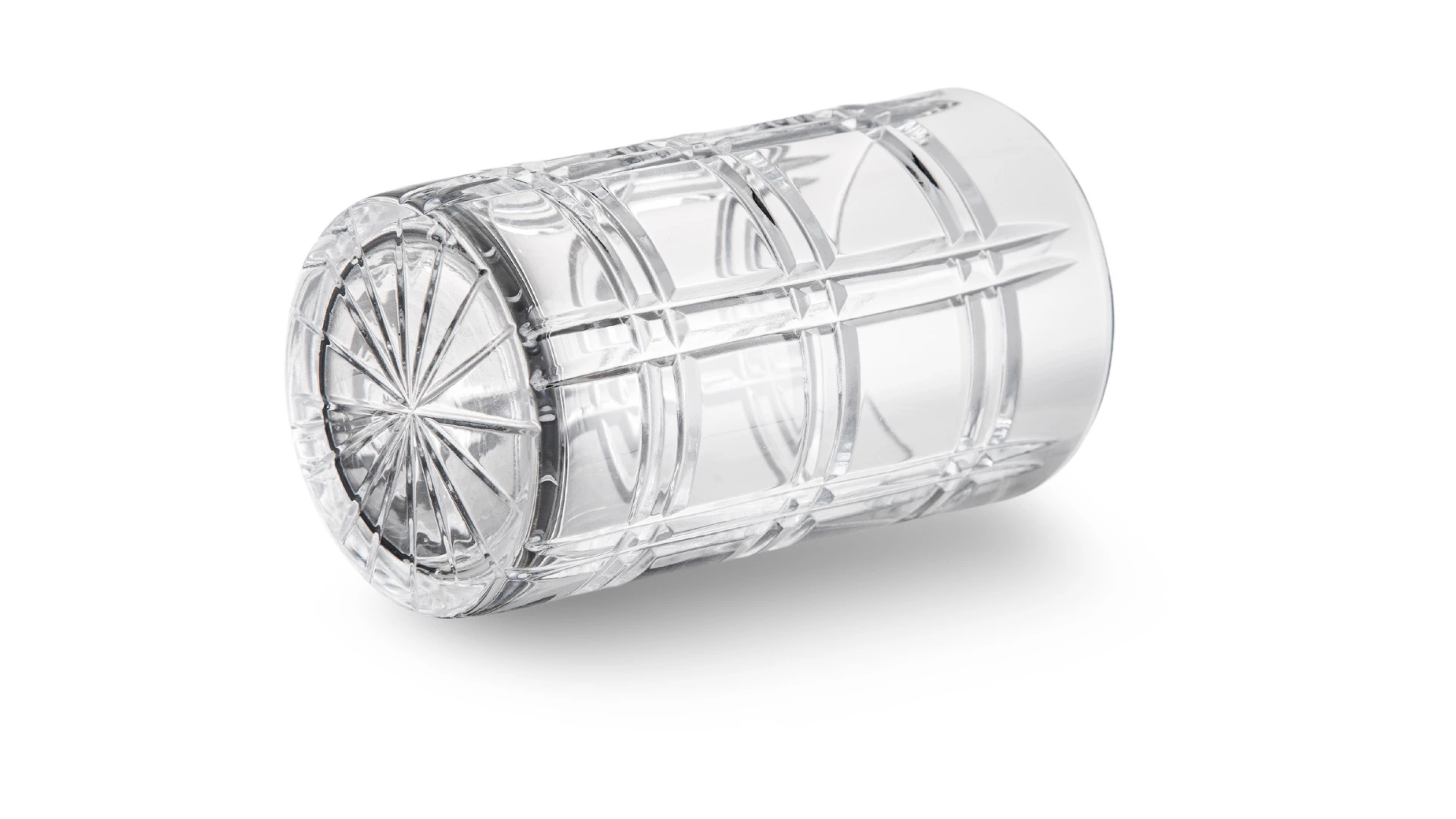 Стакан с подстаканником и росписью Тагильский поднос Рябина/Цветы 10х7 см, латунь, черный