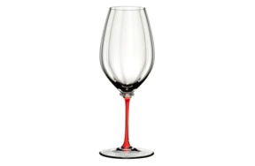Бокал для белого вина Riedel Fatto a Mano Performance Riesling 623мл, красная ножка, ручная работа,