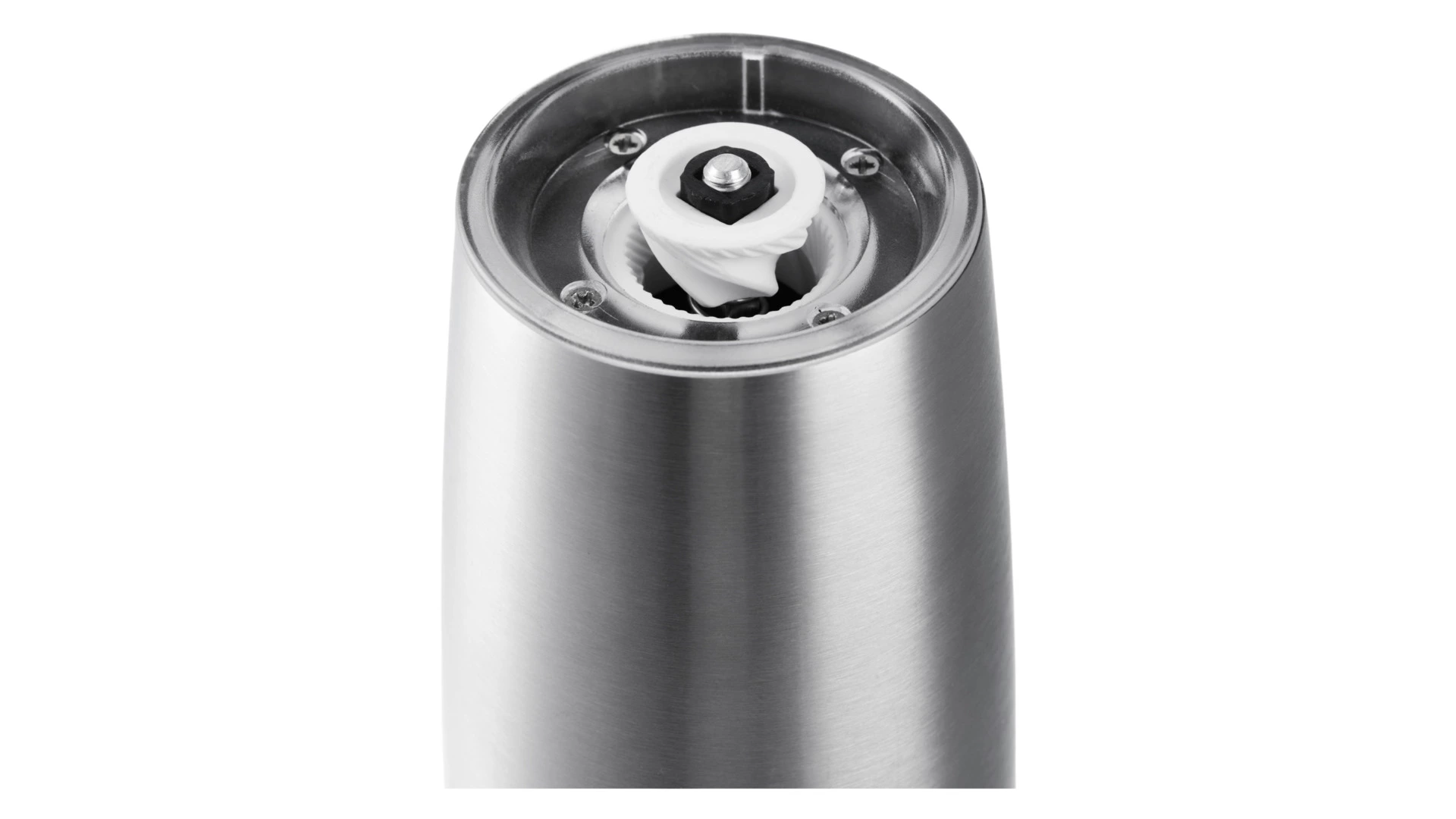 Мельница электрическая для соли и перца WO HOME Loft 19,5 см, подсветка, зарядка USB, п/к