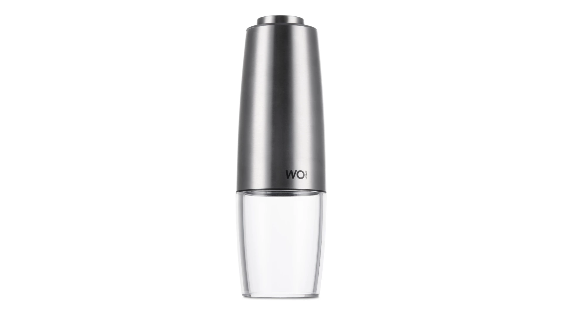 Мельница электрическая для соли и перца WO HOME Loft 19,5 см, подсветка, зарядка USB, п/к