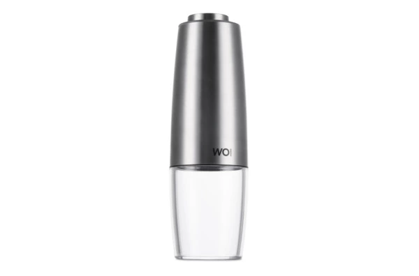 Мельница электрическая для соли и перца WO HOME Loft 19,5 см, подсветка, зарядка USB, п/к