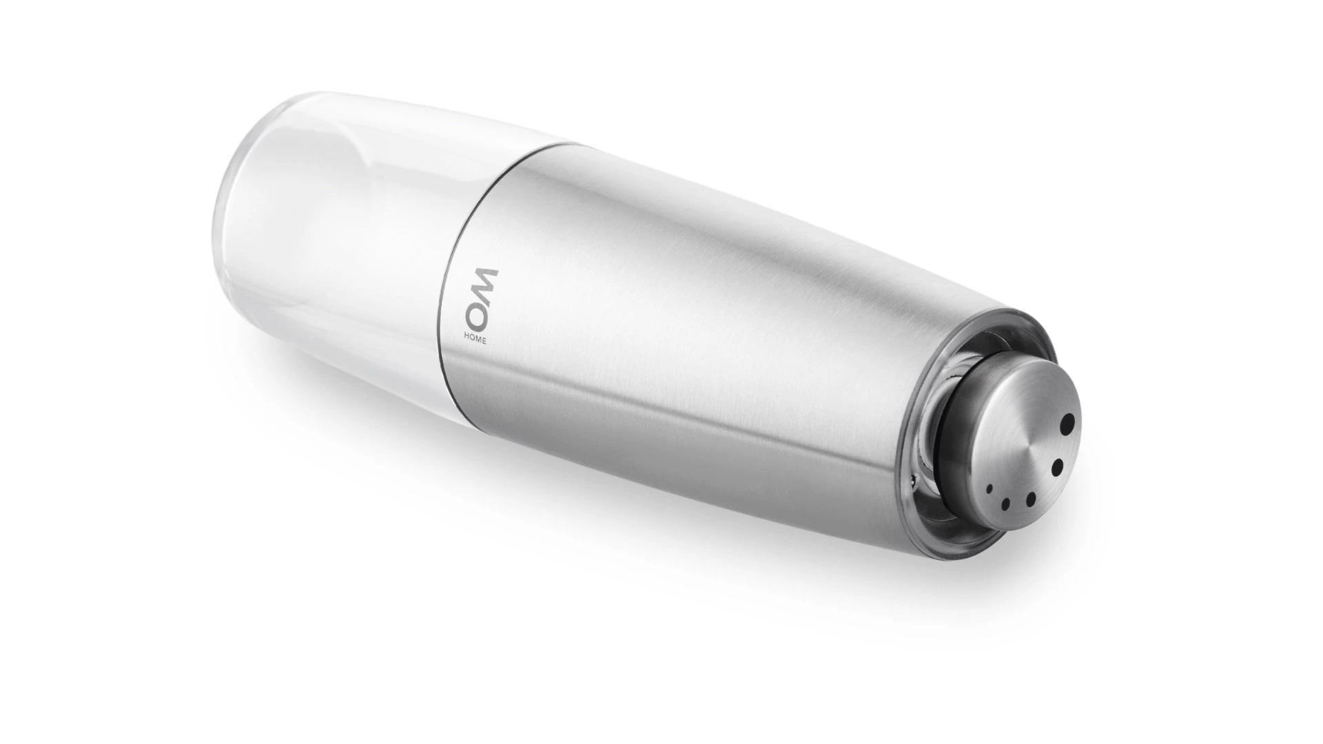 Мельница электрическая для соли и перца WO HOME Loft 19,5 см, подсветка, зарядка USB, п/к