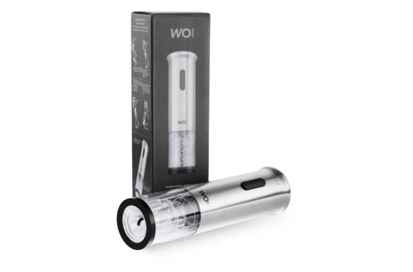 Штопор электрический WO HOME Loft, 19 см, зарядка USB, п/к