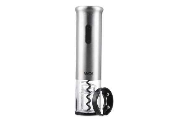 Штопор электрический WO HOME Loft, 19 см, зарядка USB, п/к
