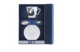 Чашка кофейная с блюдцем и ложкой в футляре Аргента Черный кофе Семья 3 предмета 14,35 г, серебро 92
