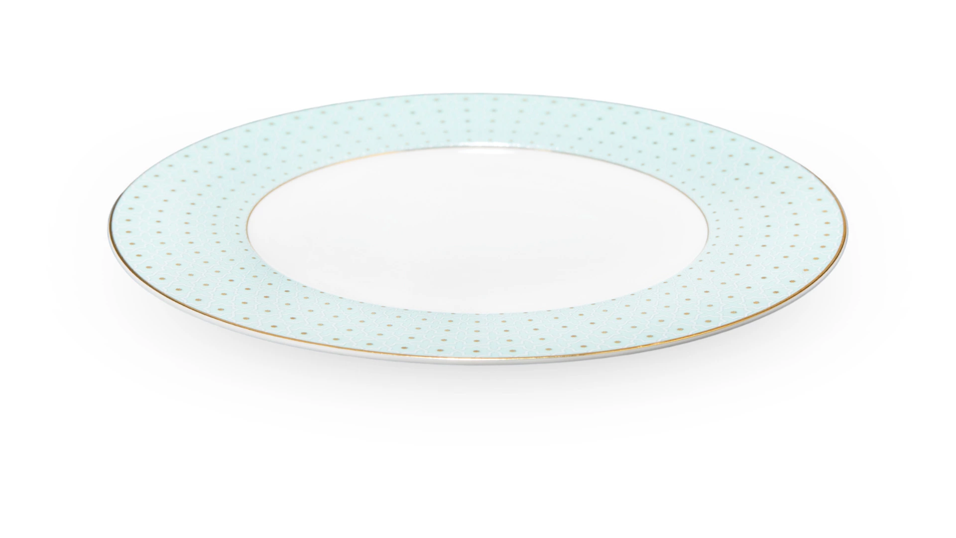 Сервиз столовый Decor de table Бирюза на 6 персон 20 предметов, фарфор костяной, п/к
