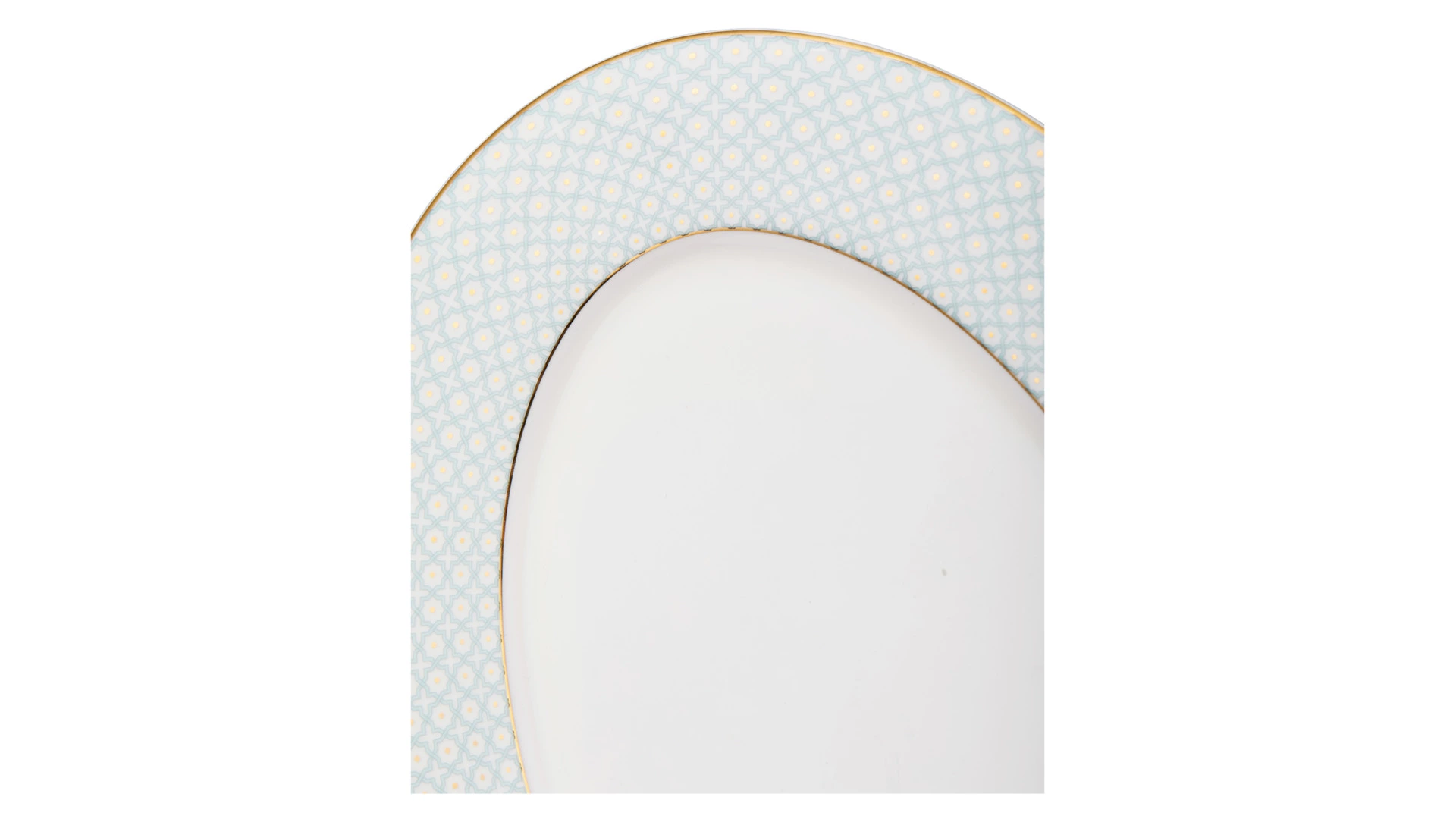 Сервиз столовый Decor de table Бирюза на 6 персон 20 предметов, фарфор костяной, п/к