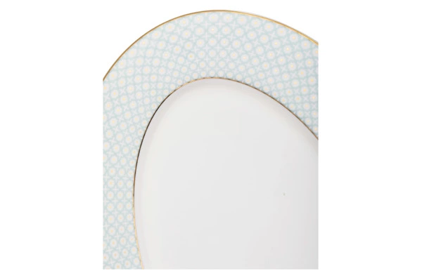 Сервиз столовый Decor de table Бирюза на 6 персон 20 предметов, фарфор костяной, п/к