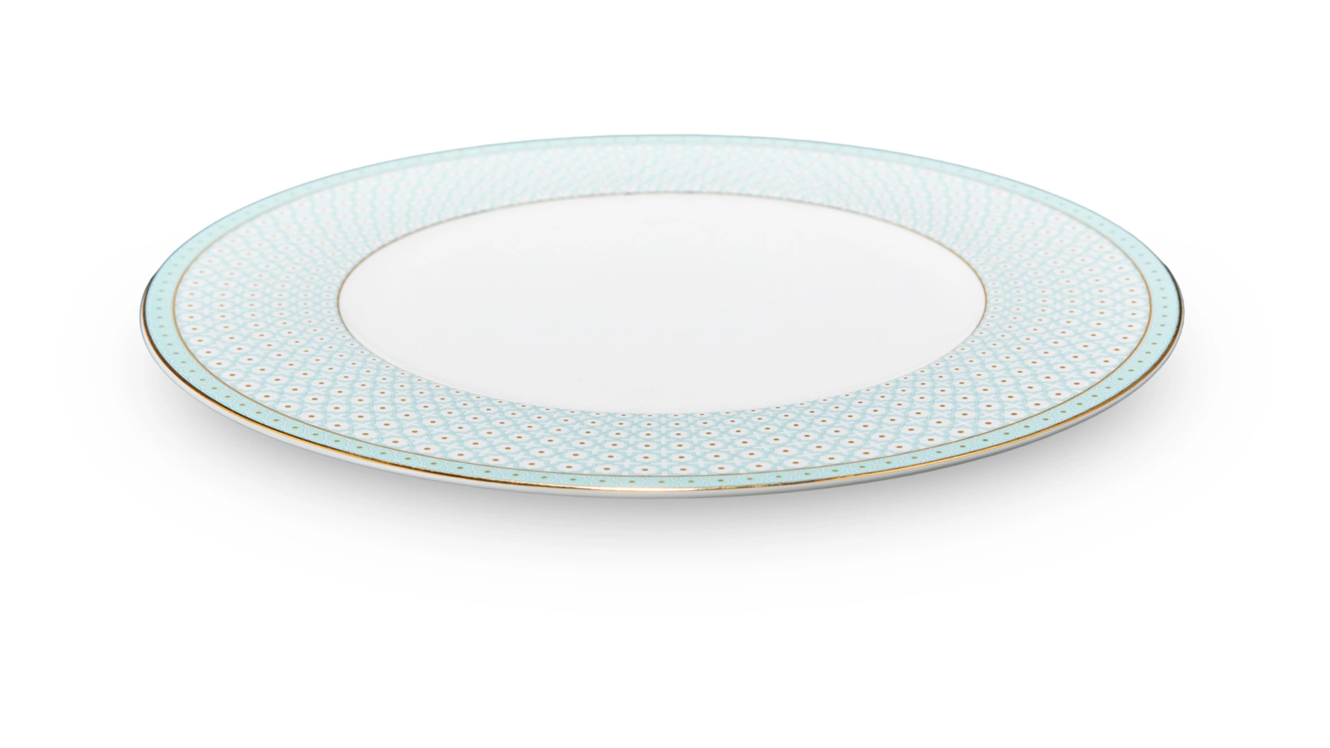 Сервиз столовый Decor de table Бирюза на 6 персон 20 предметов, фарфор костяной, п/к