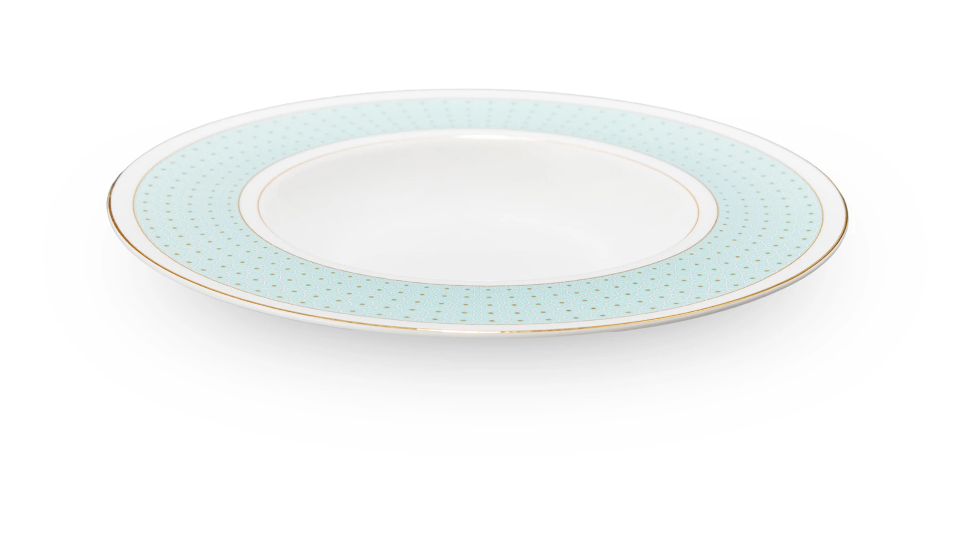 Сервиз столовый Decor de table Бирюза на 6 персон 20 предметов, фарфор костяной, п/к