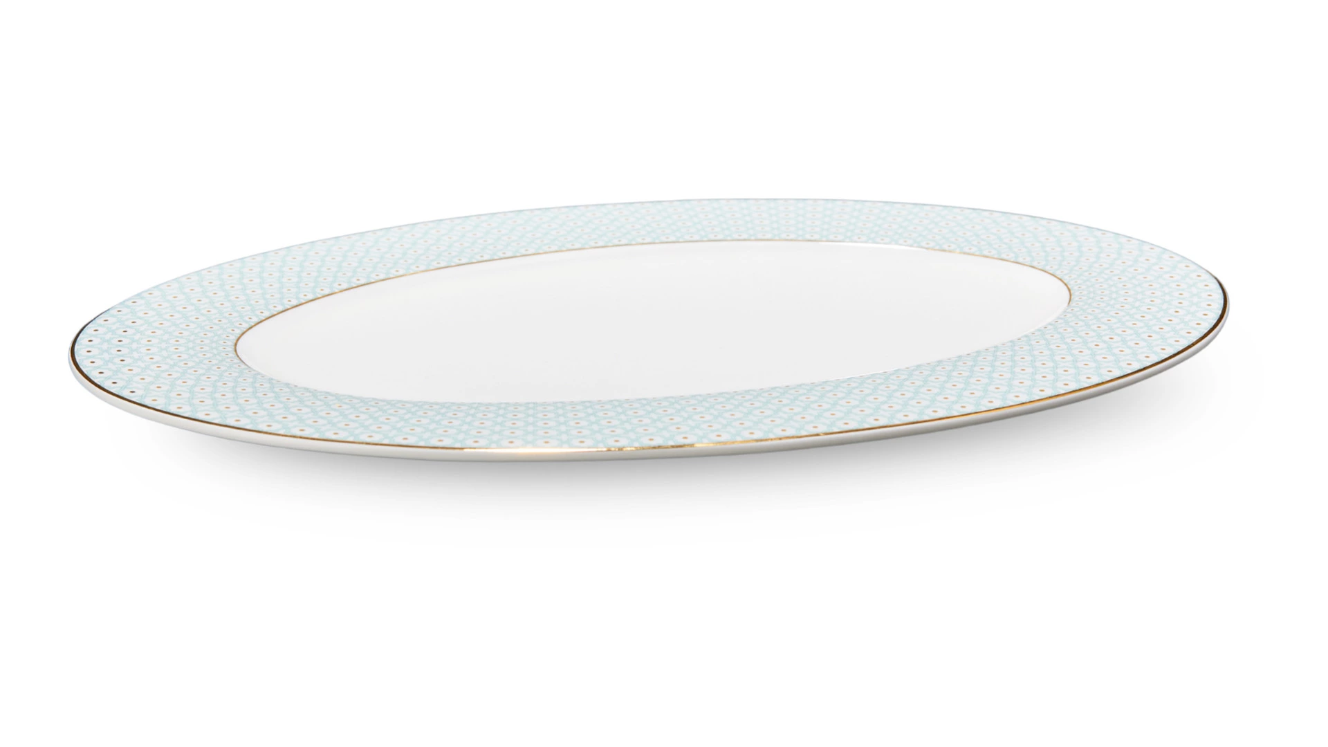 Сервиз столовый Decor de table Бирюза на 6 персон 20 предметов, фарфор костяной, п/к