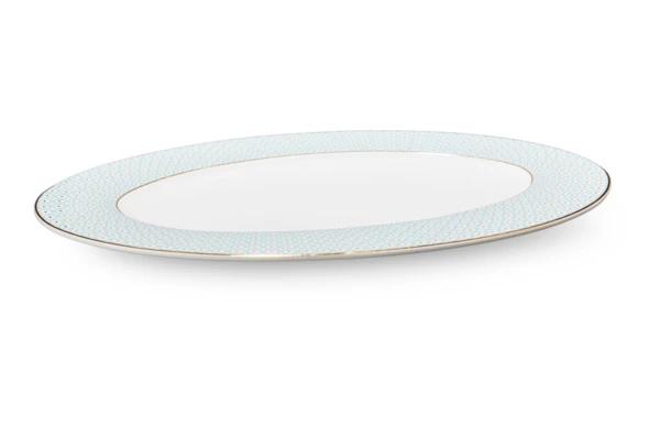 Сервиз столовый Decor de table Бирюза на 6 персон 20 предметов, фарфор костяной, п/к