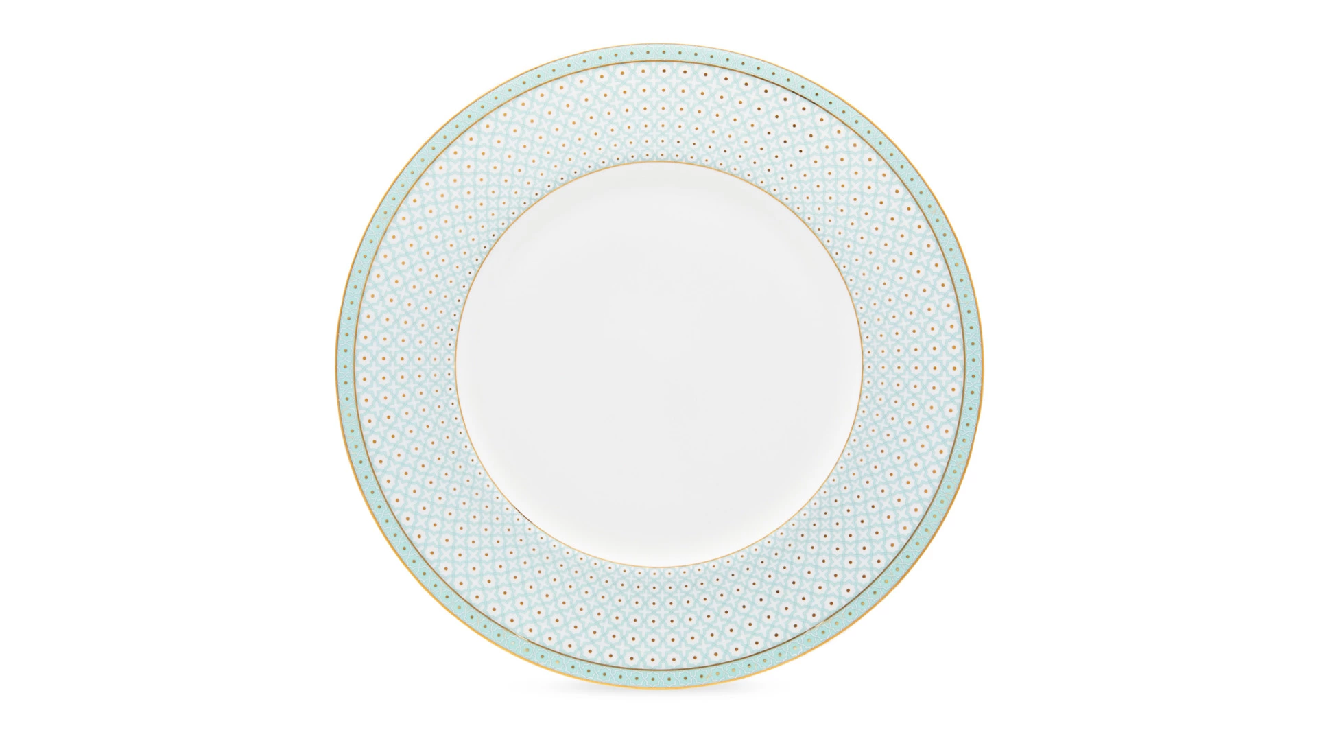 Сервиз столовый Decor de table Бирюза на 6 персон 20 предметов, фарфор костяной, п/к
