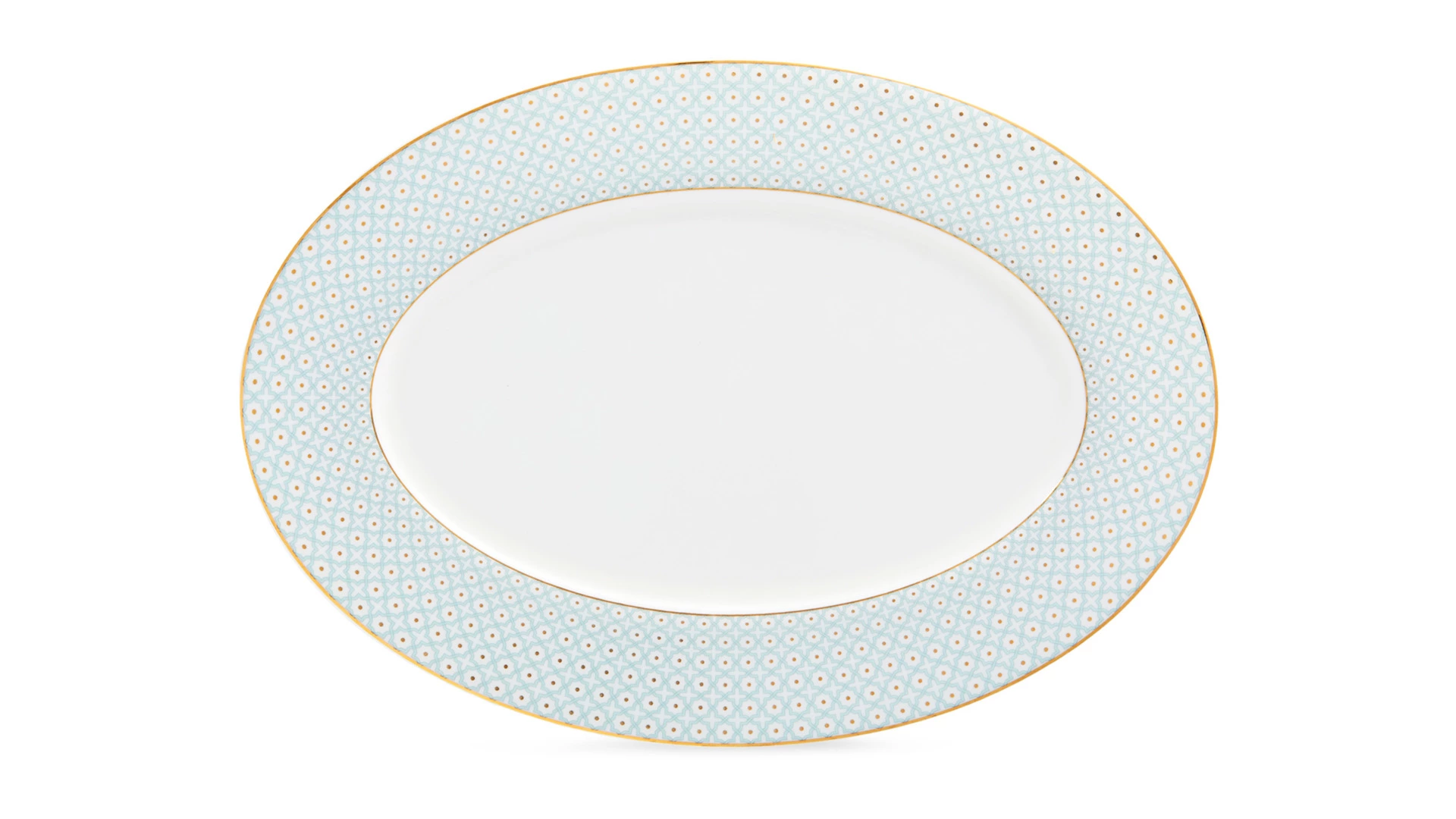 Сервиз столовый Decor de table Бирюза на 6 персон 20 предметов, фарфор костяной, п/к